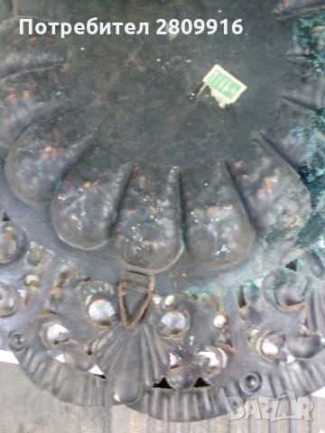 Старо медно пано , снимка 3 - Антикварни и старинни предмети - 34302106