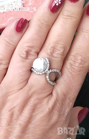 Изумителен сребърен пръстен проба 925 и житен клас , снимка 10 - Пръстени - 42322144