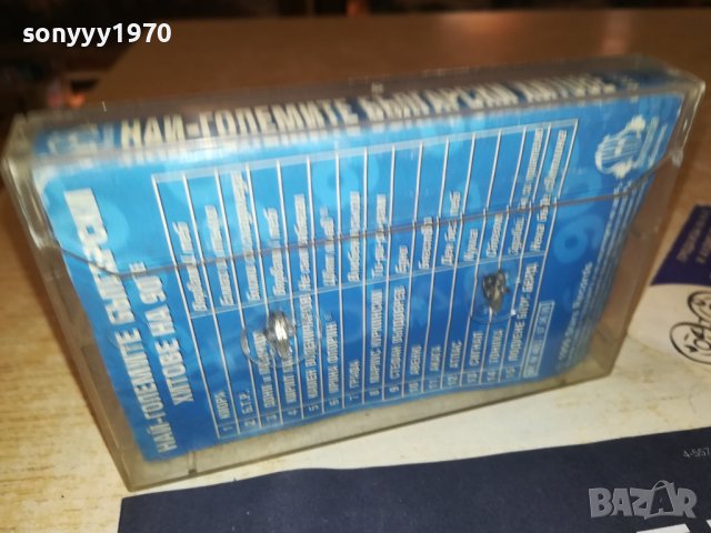 БГ ХИТОВЕ ТОП 15-ОРИГИНАЛНА КАСЕТА 1509231806, снимка 6 - Аудио касети - 42204096