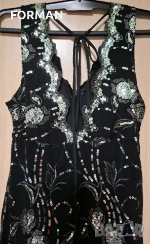 РАЗКОШНА рокля, цялата в пайети, снимка 7 - Рокли - 47996351