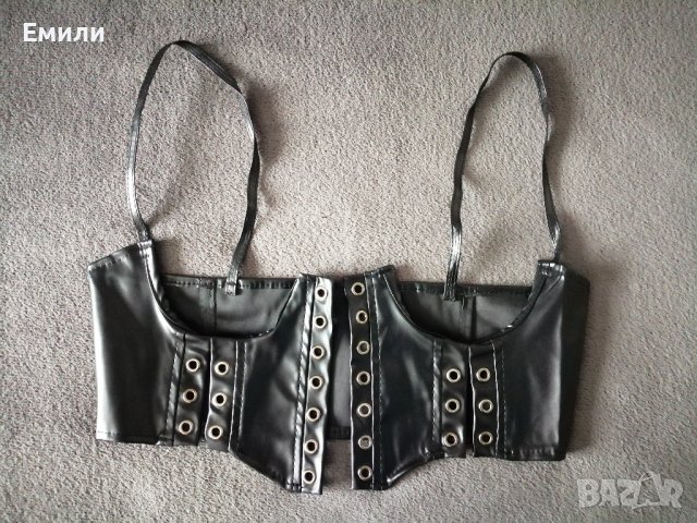 Кожен корсет колан с връзки - S, M , снимка 11 - Колани - 38332846