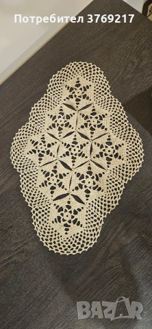 плетени покривки/подложки, снимка 4 - Декорация за дома - 53307789