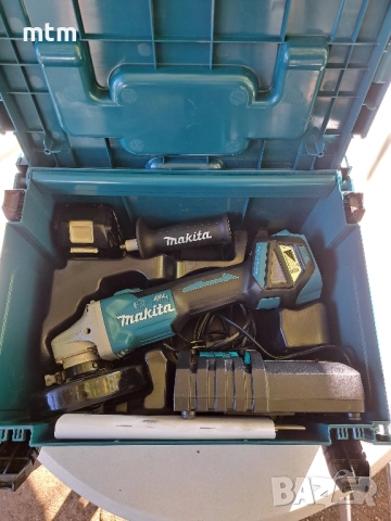 акумулаторен ъглошлайф макита 125мм DGA513