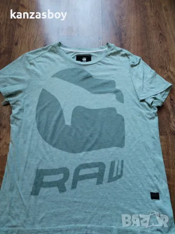 G-STAR FORCEQ R T - страхотна мъжка тениска L, снимка 5 - Тениски - 49576033