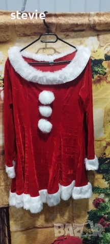 Коледна дамска рокля
