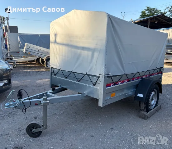 Туристическо ремарке REPO RPP с брезент и шпригли до 750кg., снимка 3 - Ремаркета - 55728778