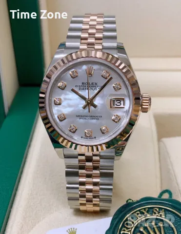 Rolex Datejust 36mm Two-Tone Rose Gold MOP Dial Automatic Дамски Различни Варианти