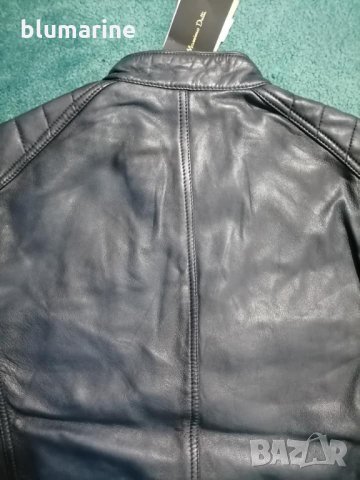 Мъжко кожено яке Massimo Dutti 5, снимка 2 - Якета - 34385057