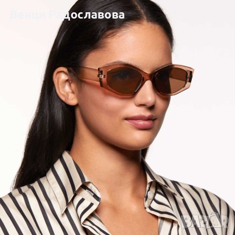 Слънчеви очила Smoked Ecru, снимка 3 - Слънчеви и диоптрични очила - 42437134