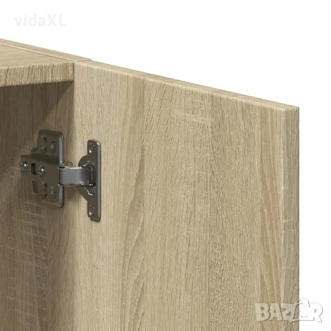 vidaXL Шкаф за документи, сонома дъб, 60x32x115 см, инженерно дърво, снимка 8 - Шкафове - 56148198