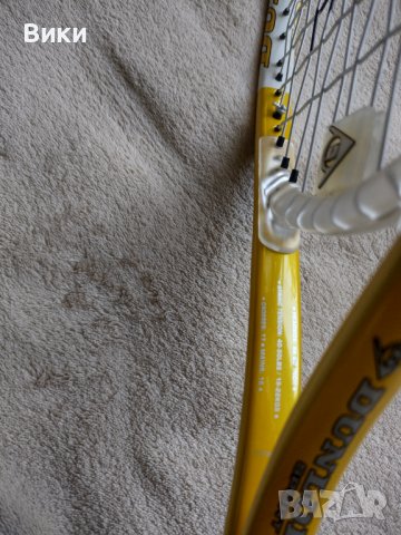 Детска тенис ракета Dunlop ace twenty 3 7/8, снимка 10 - Тенис - 36856638