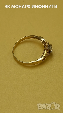 Златен пръстен , снимка 4 - Пръстени - 52880537