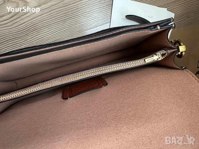 Чанта Coach Tabby 26 CI032 в кафявo, снимка 10 - Чанти - 54049559