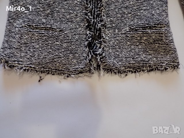 жилетка iro сако пуловер блуза поло фанела яке оригинална дамска 38/S, снимка 3 - Жилетки - 40209390