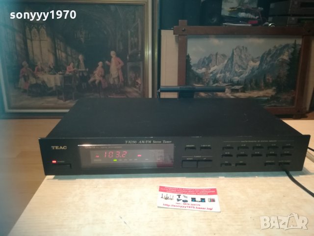 teac t-x150 stereo tuner 1303212004, снимка 1 - Ресийвъри, усилватели, смесителни пултове - 32149486