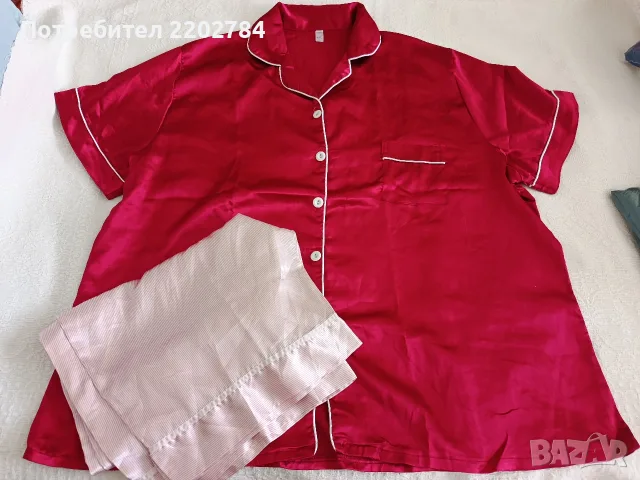 Дамска памучна пижама 5ХЛ,5XL,4ХЛ,4XL,2XL,2ХЛ, снимка 5 - Пижами - 41340068