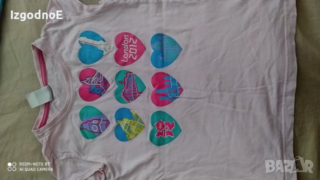 122-128 Лот детски тениски с къс ръкав, снимка 6 - Детски тениски и потници - 37058432
