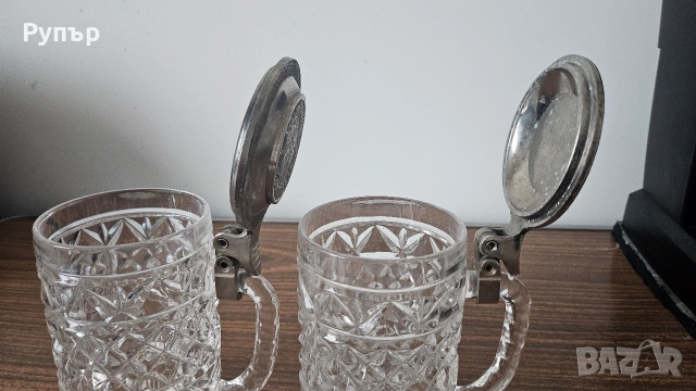 Чифт халби за бира, снимка 4 - Чаши - 52871477