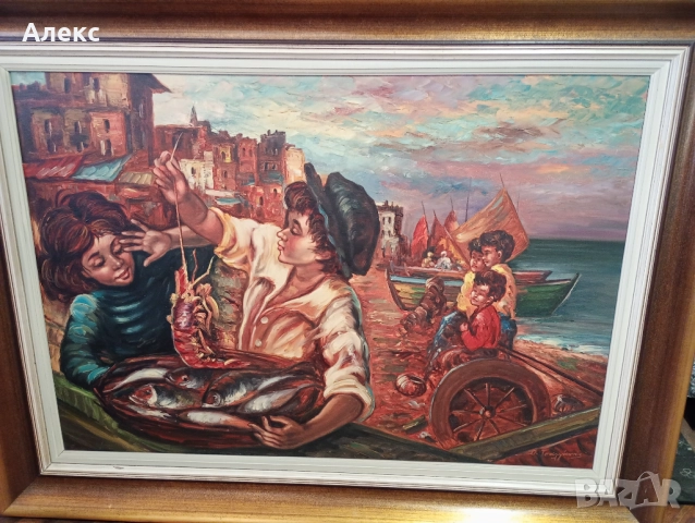 Голяма маслена картина!, снимка 2 - Картини - 52945949