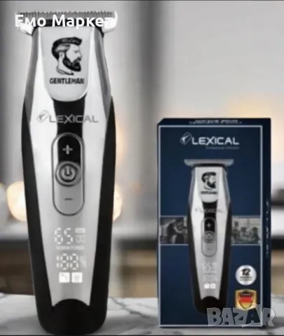 Професионална машинка за подстригване за коса и брада Lexical LHC-5631, 5W, 1000mAh, LSD Дисплей , снимка 3 - Машинки за подстригване - 49394010