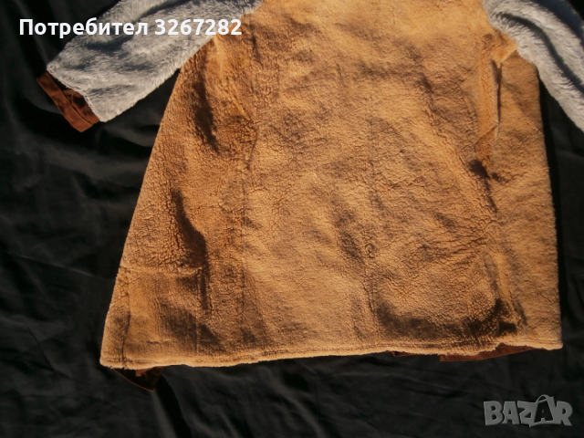 Шуба,Брезент,Естествена,Агнешка,Кожа, снимка 8 - Екипировка - 52818895