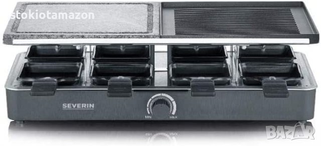 Раклет грил Severin - 1400W, снимка 5 - Скари - 37448102