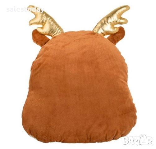 Коледна възглавница Коледен елен, размер 34x37 см, снимка 2 - Възглавници - 52373881