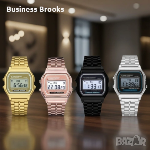 Дамски ръчен електронен часовник с LED дисплей WW24