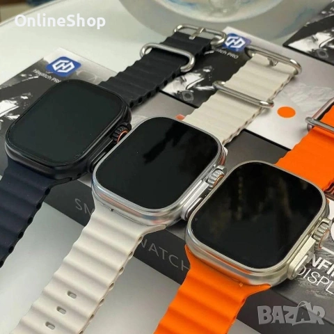 Смарт часовник T900 Ultra 2, Bluetooth разговори, Известия, Крачки, снимка 7 - Мъжки - 53301013