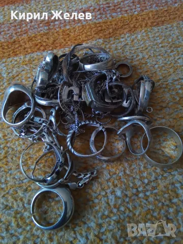 100 грама сребърни накити за поправка за реставрация за части или за материал 50654, снимка 4 - Колиета, медальони, синджири - 50238317