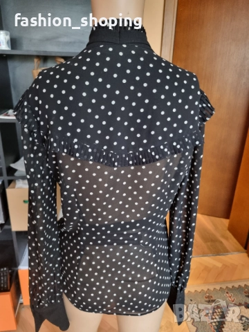 Дамска риза на точки Karen Millen, ,размер S, снимка 5 - Ризи - 52031502