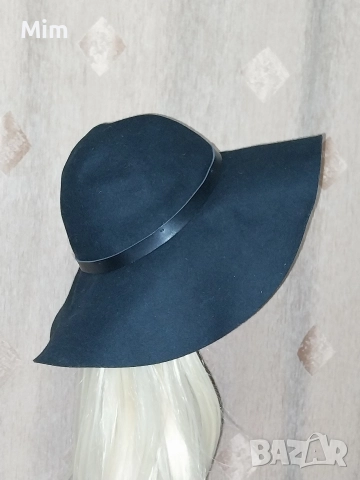 Дамски ,зимни,черни шапки с периферия , снимка 10 - Шапки - 52559652