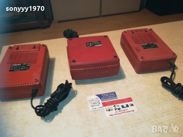 HILTI X 3 МАРКОВИ ЗАРЯДНИ 2001211947, снимка 18 - Други машини и части - 31497000