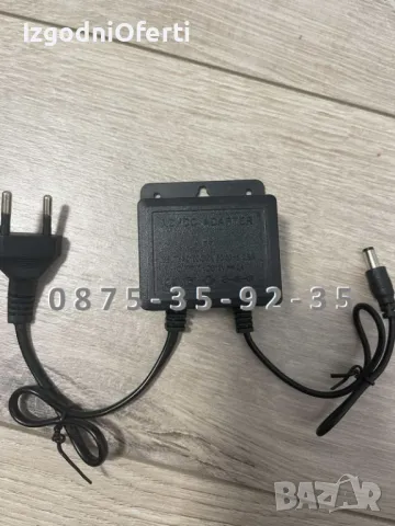 Захранващ Адаптер 12V 2A DC Захранване  за Камера видеонаблюдение и др, снимка 4 - Друга електроника - 49339805