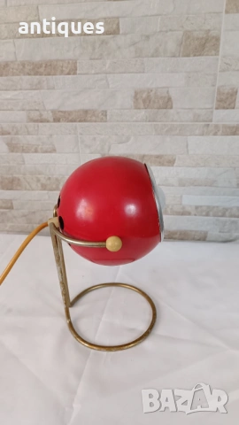 Стара настолна лампа - ELEKTROFEM ISZ - HE- 4173 - Hungary - Космическа ера, снимка 5 - Антикварни и старинни предмети - 53347513