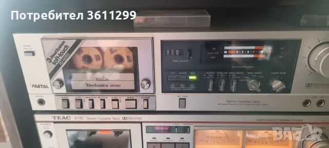 TECHNICS RS M 260, снимка 2 - Декове - 56396604