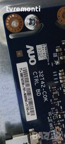 TCon BOARD 32T42-C0K ,CTRL BD TT-5532T42C36 -for Telefunken D32F294R4CW, снимка 2 - Части и Платки - 37688626