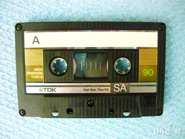 TDK SA 90 gold - аудио касети хромдиоксид