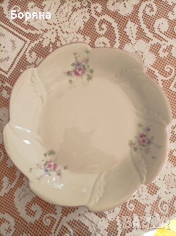Български порцелан - големи плата за сервиране