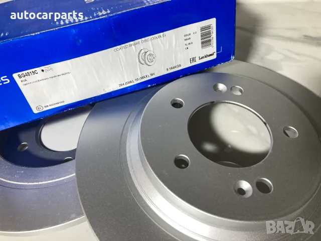 Спирачни дискове DELPHI за HYUNDAI i30, Sonata, Ioniq, Kona, KIA Optina, Cadenza, Soul, Niro, Ceed, снимка 3 - Части - 48313518