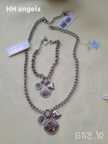 Guess НОВ комплект GUESS MY FEELINGS, снимка 8 - Бижутерийни комплекти - 51580480