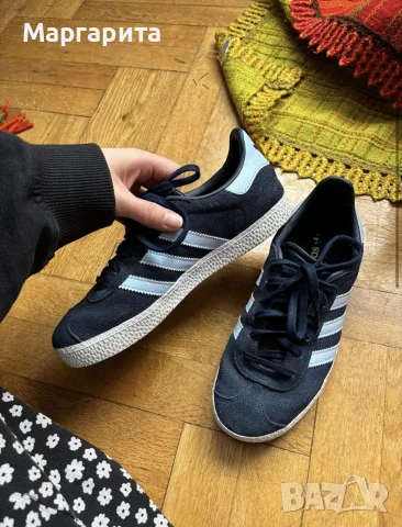 Adidas gazelle, тъмно сини, снимка 2 - Маратонки - 56328807