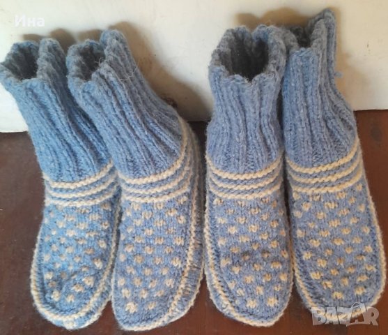 Ръчно плетени терлици , снимка 9 - Дамски чорапи - 42127507