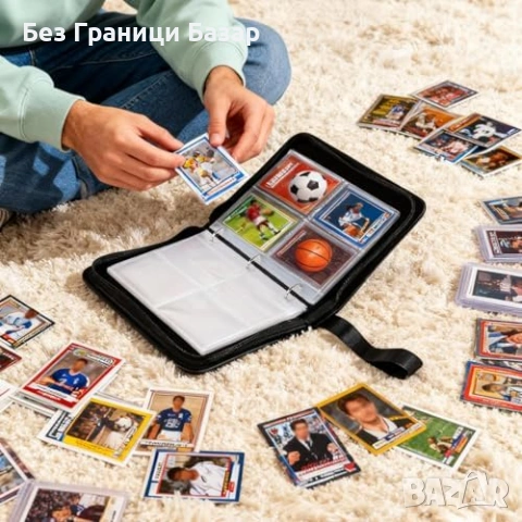 Нов Класьор за спортни колекционерски карти 2 броя 480 джоба органайзер, снимка 6 - Други - 53914280