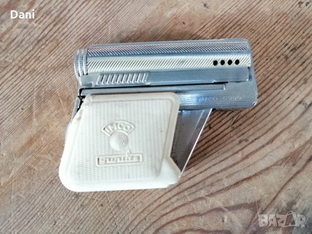 Стара запалка тип пистолет Imco 6900, снимка 2 - Антикварни и старинни предмети - 34008375