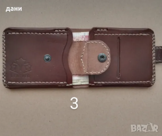 Портфейл от естествена кожа - нови модели , снимка 5 - Портфейли, портмонета - 49699552