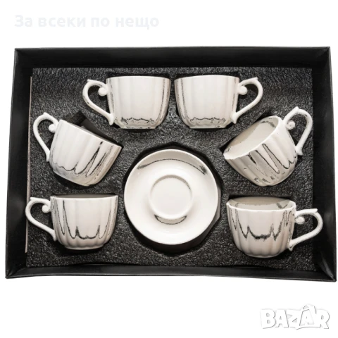 Комплект керамични чаши Код P879, снимка 2 - Сервизи - 50993795