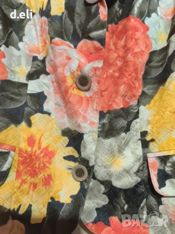 Max Mara (Marina Rinaldi) Size XL Памук, Вискоза , снимка 4 - Сака - 54349695