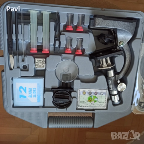 Микроскоп в удобно куфарче, снимка 11 - Образователни игри - 52650917