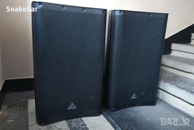 Продавам два броя Активни (Behringer) Модел (DR115DSP) тонколони, без калъфи, използвани! 